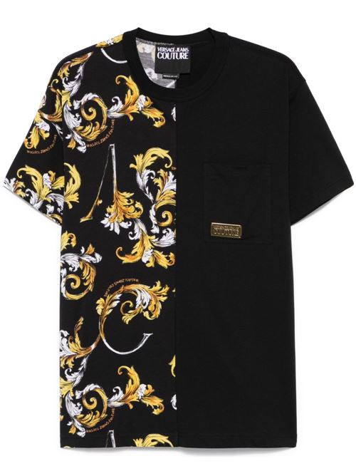 T-shirt uomo maniche corte Versace jeans Couture | 78GAH609JS458G89